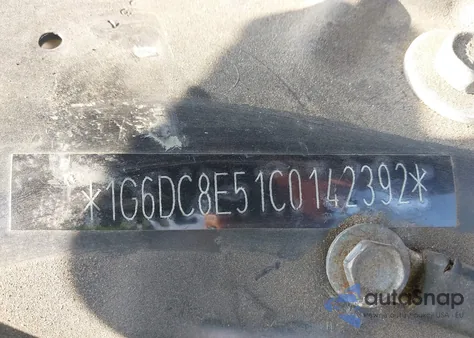 2012 Cadillac Cts Standard из США, поврежденный, VIN 1G6DC8E51C0142392